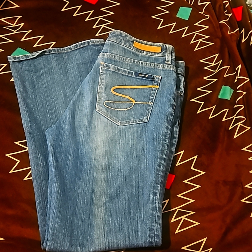 Seven7 flare jeans * sz 12